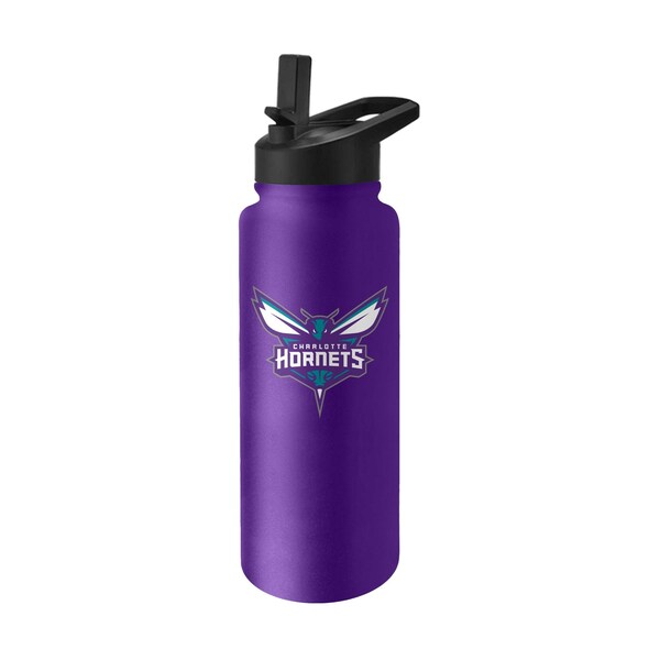 Logo Brands Charlotte Hornets 34oz Logo Quencher Bottle 703-S34QB-8 - main
